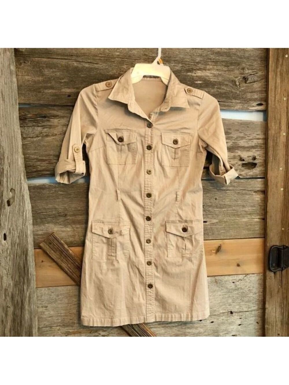 SUZY Shier Safari dress size Large